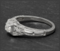 Preview: Art Deco Design Brillant Ring, 0,34ct Solitär, 585 Gold